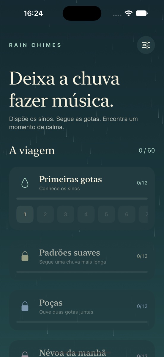 Escolhe a próxima chuva